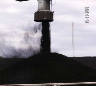 3 - BEFORE Stackout dust suppression systems