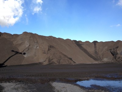 Coal pile sealants to control dust, erosion, and btu loss