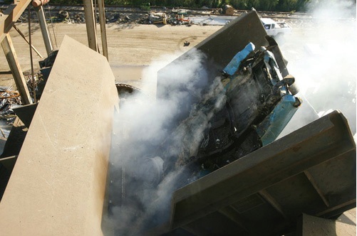 auto shredder box